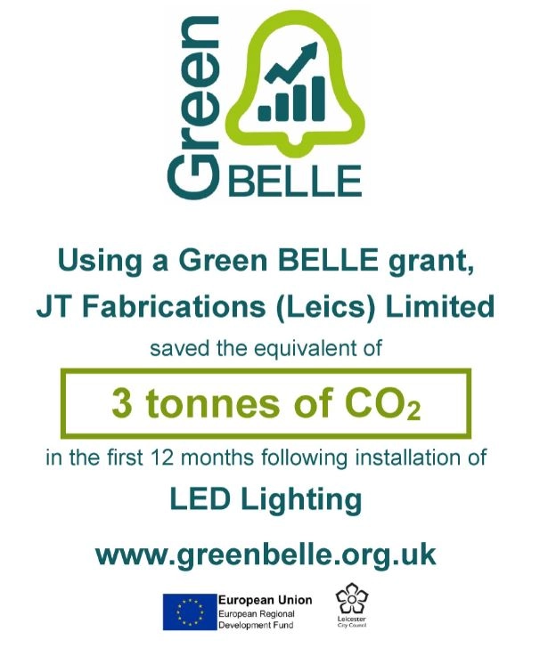 JT fabrications are always looking at way to save on emissions.